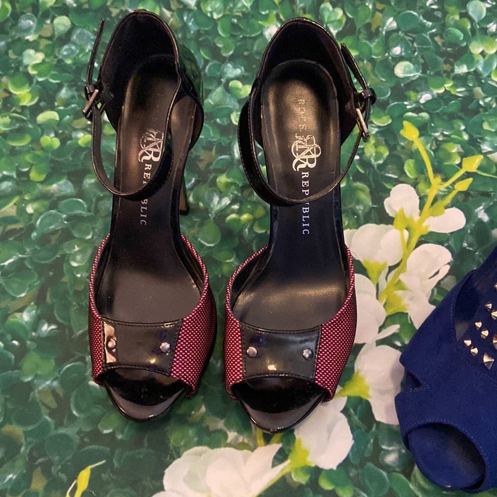 Just Fab/Rock and republic shoes. Three sets - size 8 medium - Picture 4 of 16